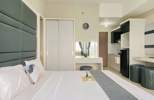 Kedungmanggu Apartment | Minimalist And Airy Studio Apartment At Royal Sentul Park