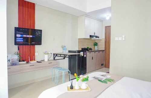 Kedungmanggu Apartment | Wood Accent Studio At Royal Sentul Park Apartment