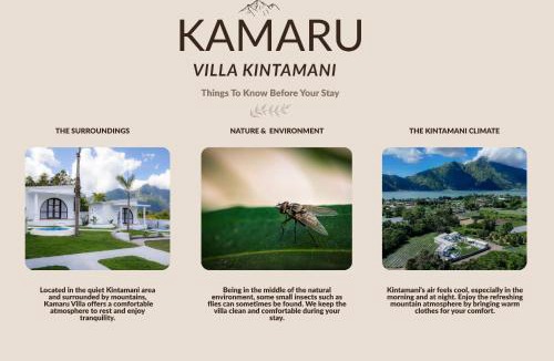 Toya Bungkah Hotel | Kamaru Villa Kintamani