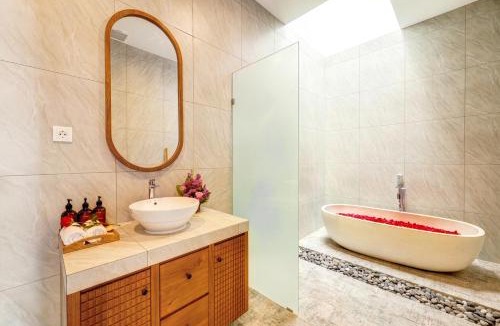 Kesiman Villa | BrandNew Beachside Modern Villa C, 3 Bedrooms for 8 Guests
