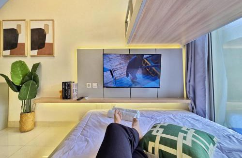 Pantai Indah Kapuk Apartment | Azul By SanLiving - 1BR - 6PAX - Near PIK Avenue Mall