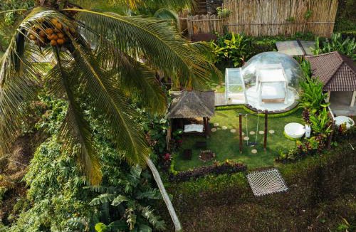 Tampaksiring Hotel | Bubble 7 - Cozy Bubble Retreat White Bath Ubud