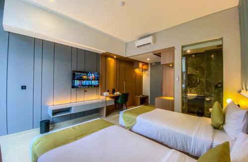 Hargomulyo Hotel | Facade Hotel by Azana