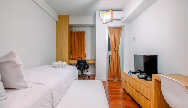 Simply Look Studio (No Kitchen) At Dramaga Tower Apartment in Dramaga
