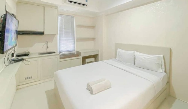 Minimalist Style Studio Near Undip At Paltrow City Apartment in Semarang