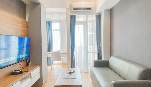 Spacious and Restful 1BR at Vasanta Innopark Apartment in Cikarang