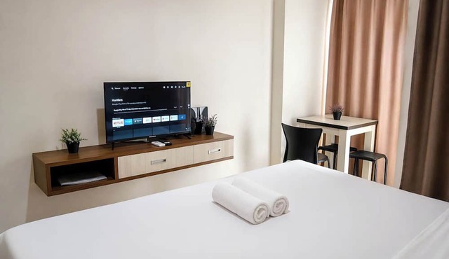 2 Pax Comfy Studio At Tamansari Skylounge Makassar Apartment